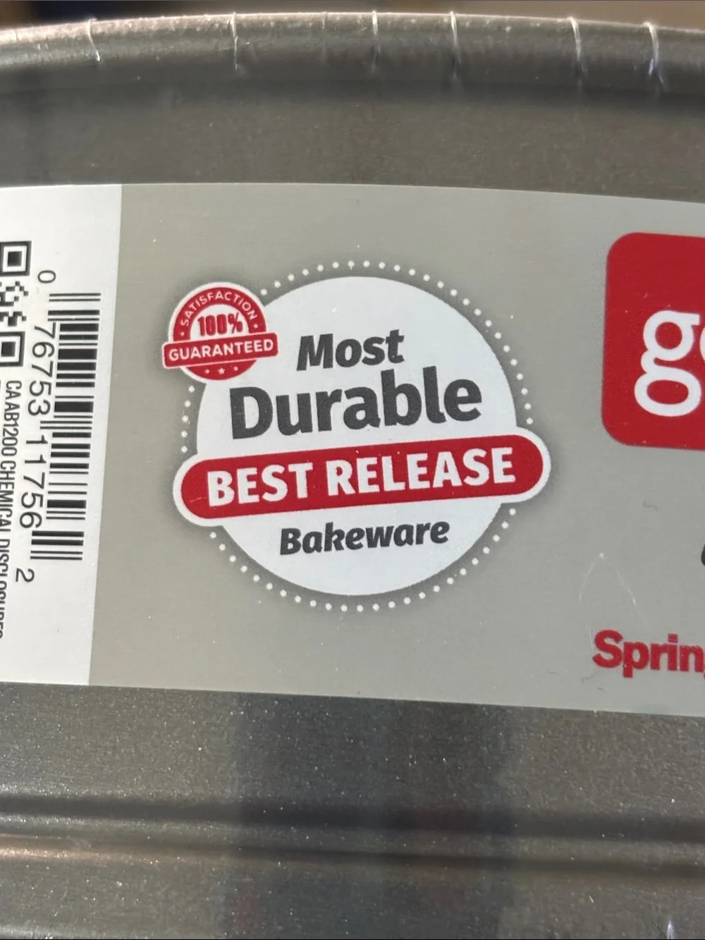 Goodcook Everyday Nonstick Springform Pan NWT
